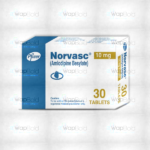 Norvasc Tablets 10Mg (1 Box = 3 Strips) (1 Strip = 10 Tablets)