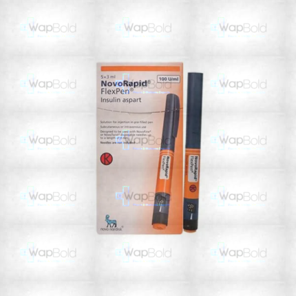 Novorapid Flexpen Prefilled Pen 100Iu/Ml (1 Box = 5 Prefilled Pen)