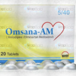 Omsana Am Tablets 5Mg/40Mg (1 Strip = 10 Tablets)