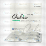 Orlis Capsules 120Mg (1 Box = 6 Strips) (1 Strip = 5 Capsules)