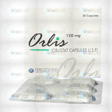Orlis Capsules 120Mg (1 Box = 6 Strips) (1 Strip = 5 Capsules)