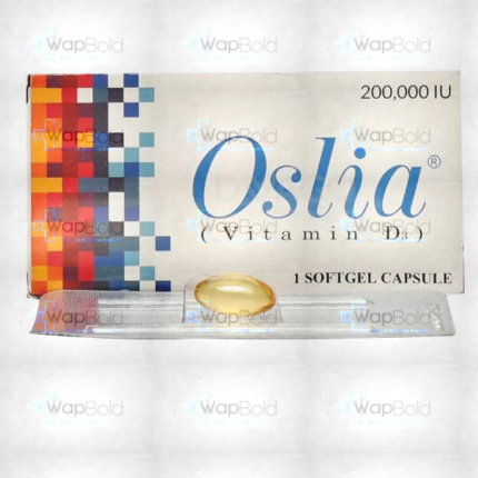 Oslia Softgel Capsules 200,000Iu (1 Box = 1 Capsule)