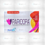Paridopa Tablets 200/50/200Mg (1 Box = 3 Strips) (1 Strip = 10 Tablets)
