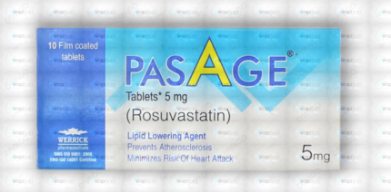 Pasage Tablets 5Mg (1 Box = 1 Strip)(1 Strip = 10 Tablets)