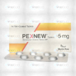 Pexnew Tablets 5Mg (1 Box = 2 Strips) (1 Strip = 7 Tablets)