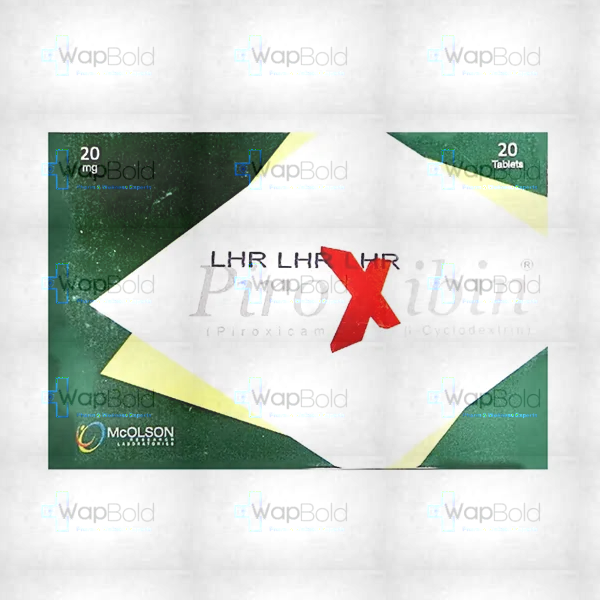 pirioxibin-20-tablets.webp Pirioxibin Tablets 20Mg (1 Strip = 10 Tablets)