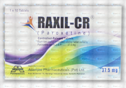 Raxil-Cr Tablets 37.5Mg (1 Box = 1 Strip)(1 Strip = 10 Tablets)