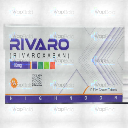 Rivaro Tablets 10Mg (1 Box = 1 Strip)(1 Strip = 10 Tablets)