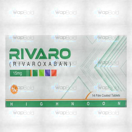 Rivaro Tablets 15Mg (1 Box = 2 Strips) (1 Strip = 7 Tablets)