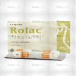 Rolac Capsules 100Mg (1 Box = 1 Strip)(1 Strip = 4 Capsules)