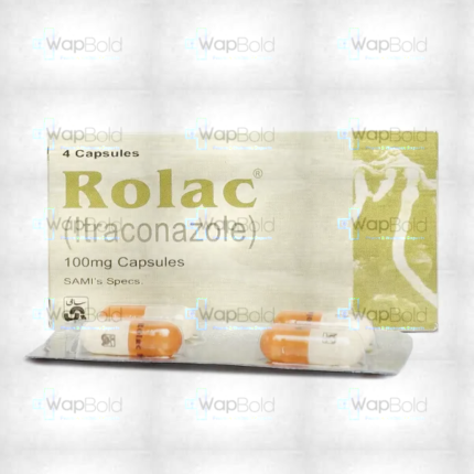 Rolac Capsules 100Mg (1 Box = 1 Strip)(1 Strip = 4 Capsules)