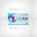 Rolip Eze Tablets 20Mg/10Mg (1 Box = 10 Tablets)