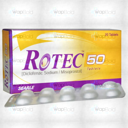 Rotec Tablets 50Mg (1 Strip = 10 Tablets)
