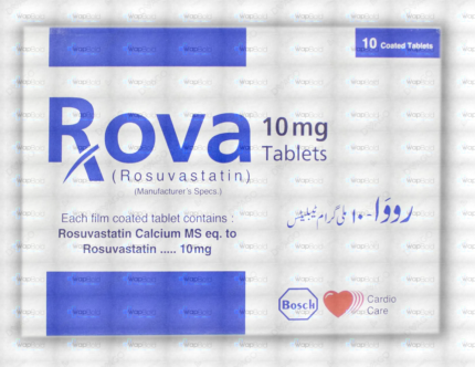 Rova Tablets 10Mg (1 Box = 1 Strip)(1 Strip = 10 Tablets)