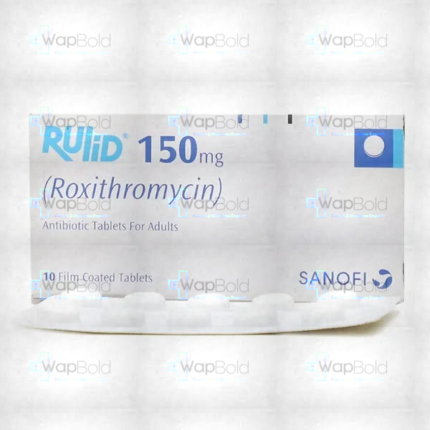 Rulid Tablets 150Mg (1 Box = 1 Strip)(1 Strip = 10 Tablets)