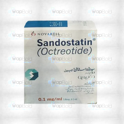 Sandostatin Iv Injection 0.1Mg (1 Box = 5 Ampoules)