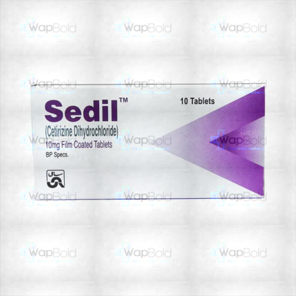 Sedil Tablets 10Mg (1 Box = 3 Strips) (1 Strip = 10 Tablets)