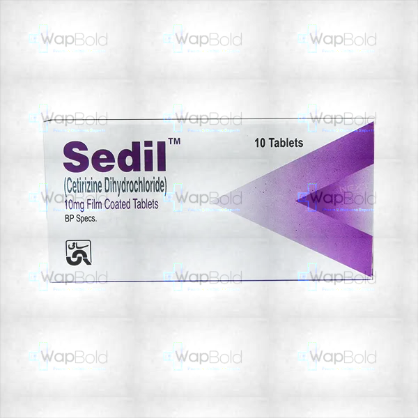 sedil-10mg-tab-30-s.webp Sedil Tablets 10Mg (1 Box = 3 Strips) (1 Strip = 10 Tablets)