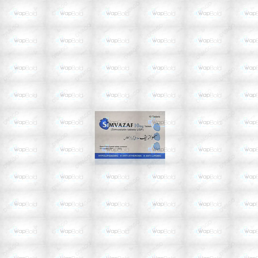 simvazaf-10mg-tablets-1x10s.webp Simvazaf Tablets 10Mg (1 Box = 1 Strip)(1 Strip = 10 Tablets)