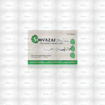 Simvazaf Tablets 20Mg (1 Box = 1 Strip)(1 Strip = 10 Tablets)