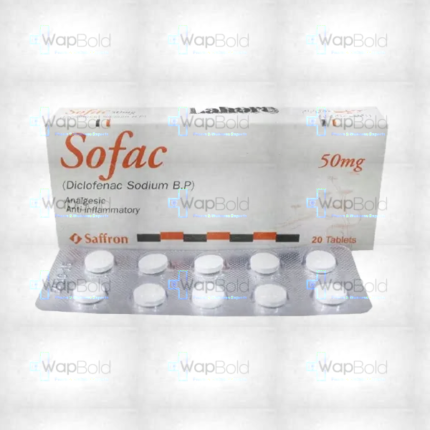 Sofac-P Tablets 50Mg (1 Strip = 10 Tablets)