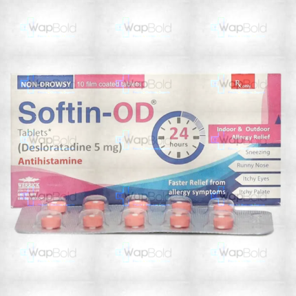 Softin Od Tablets 5Mg (1 Box = 1 Strip)(1 Strip = 10 Tablets)