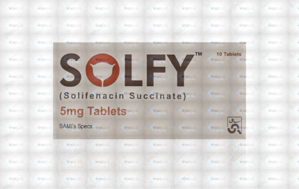 Solfy Tablets 5Mg (1 Box = 1 Strip)(1 Strip = 10 Tablets)