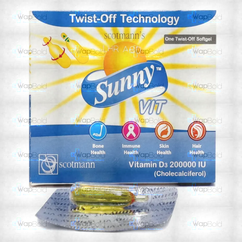 sunny-vit-softgel-cap.webp Sunny Vit Softgel Capsules 200,000Iu (1 Box = 1 Capsule)