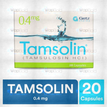 Tamsolin Capsules 0.4Mg (1 Strip = 10 Capsules)
