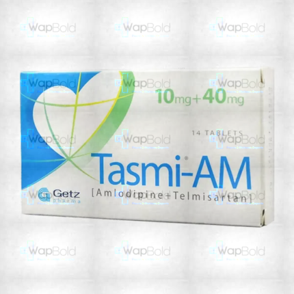 Tasmi-Am Tablets 10Mg+40Mg (1 Box = 2 Strips) (1 Strip = 7 Tablets)
