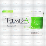 Telmis Tablets 40Mg (1 Box = 1 Strip)(1 Strip = 14 Tablets)