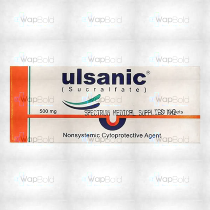 Ulsanic Tablets 500Mg (1 Strip = 10 Tablets)