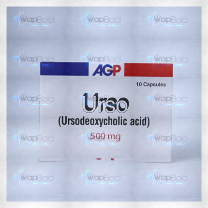 Urso Capsules 500Mg (1 Box = 1 Strip)(1 Strip = 10 Capsules)