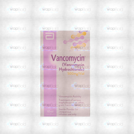 Vancom Iv Injection 500Mg/Vial 10Ml (1 Box = 1 Injection)