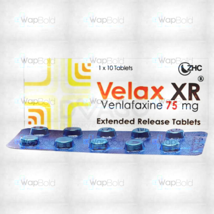 Velax Xr Tablets 75Mg (1 Box = 1 Strip)(1 Strip = 10 Tablets)