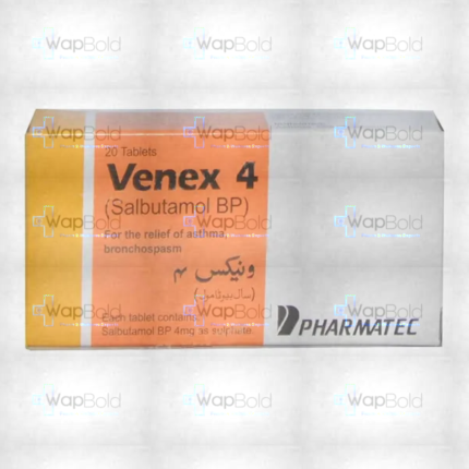 Venex Tablets 4Mg (1 Strip = 10 Tablets)