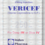Vericef Im/Iv Injection 250Mg (1 Box = 1 Injection)