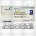 Voxamine Tablets 50Mg (1 Box = 1 Strip)(1 Strip = 10 Tablets)