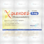 X-Plended Tablets 5Mg (1 Box = 1 Strip)(1 Strip = 10 Tablets)
