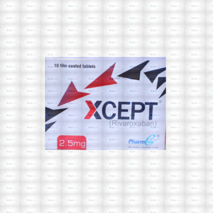Xcept Tablets 2.5Mg (1 Box = 1 Strip)(1 Strip = 10 Tablets)