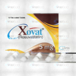 Xovat Tablets 5Mg (1 Box = 1 Strip)(1 Strip = 10 Tablets)