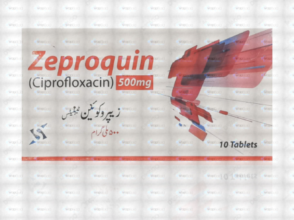 Zeproquin 500Mg 10 Tablets