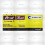 Zestril Tablets 20Mg (1 Box = 1 Strip)(1 Strip = 14 Tablets)