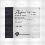 Zofran 2Ml Injection 4Mg (1 Box = 5 Ampoules)