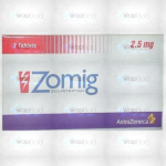 Zolmig Tablets 2.5Mg (1 Box = 3 Tablets)