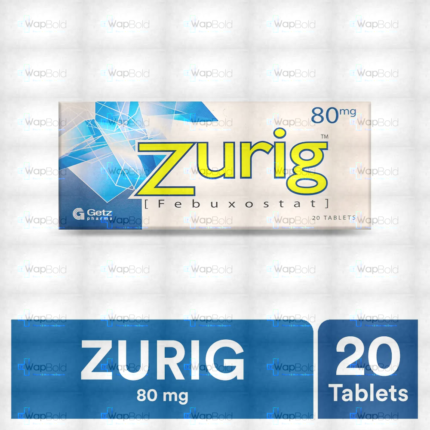 Zurig Tablets 80Mg (1 Strip = 10 Tablets)